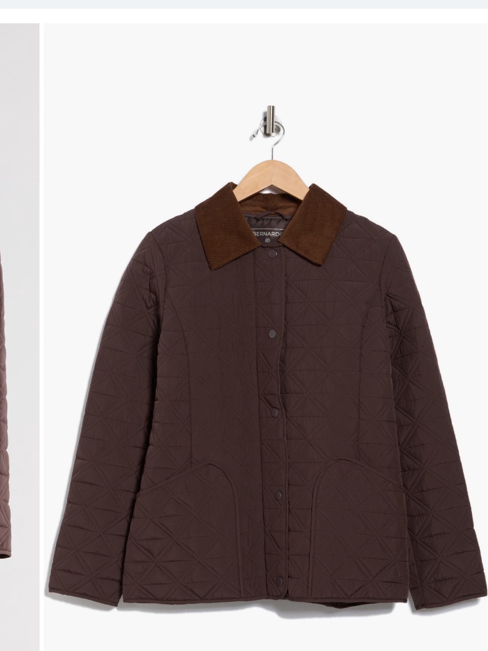 NWT Bernardo Quilted Barn Jacket S